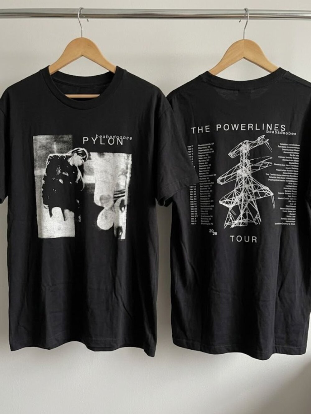 Beabadoobee The Powerlines Tour 2026 T-Shirt Reprint